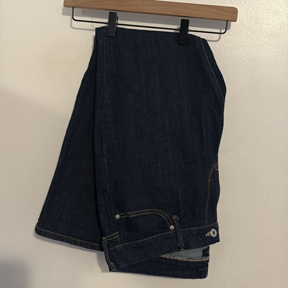 Levi’s Dark Wash Mid Rise Low Skinny Jeans 14P - Picture 8 of 10